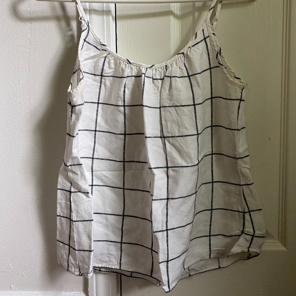 LOFT Plaid Tank